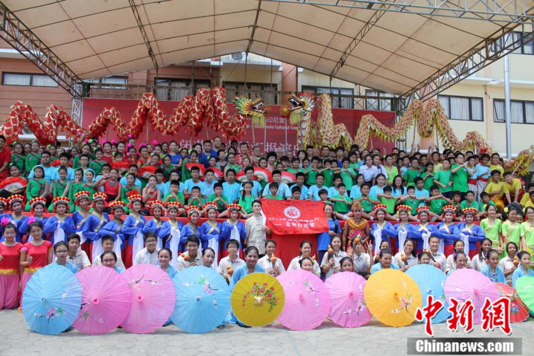 “中国文化海外行——印尼营”活动。受访者供图